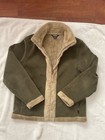 Woolrich Micro Corduroy Jacket Women's M Olive GreenFaux Fur Lined Full Zip Coat — photo 3