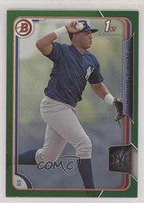 2015 Bowman Prospects Green 61/99 Dermis Garcia #BP13 xr1
