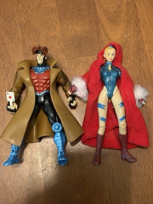 1998 Toy Biz X-Men vs Street Fighter GAMBIT vs CAMMY Video Game CAPCOM