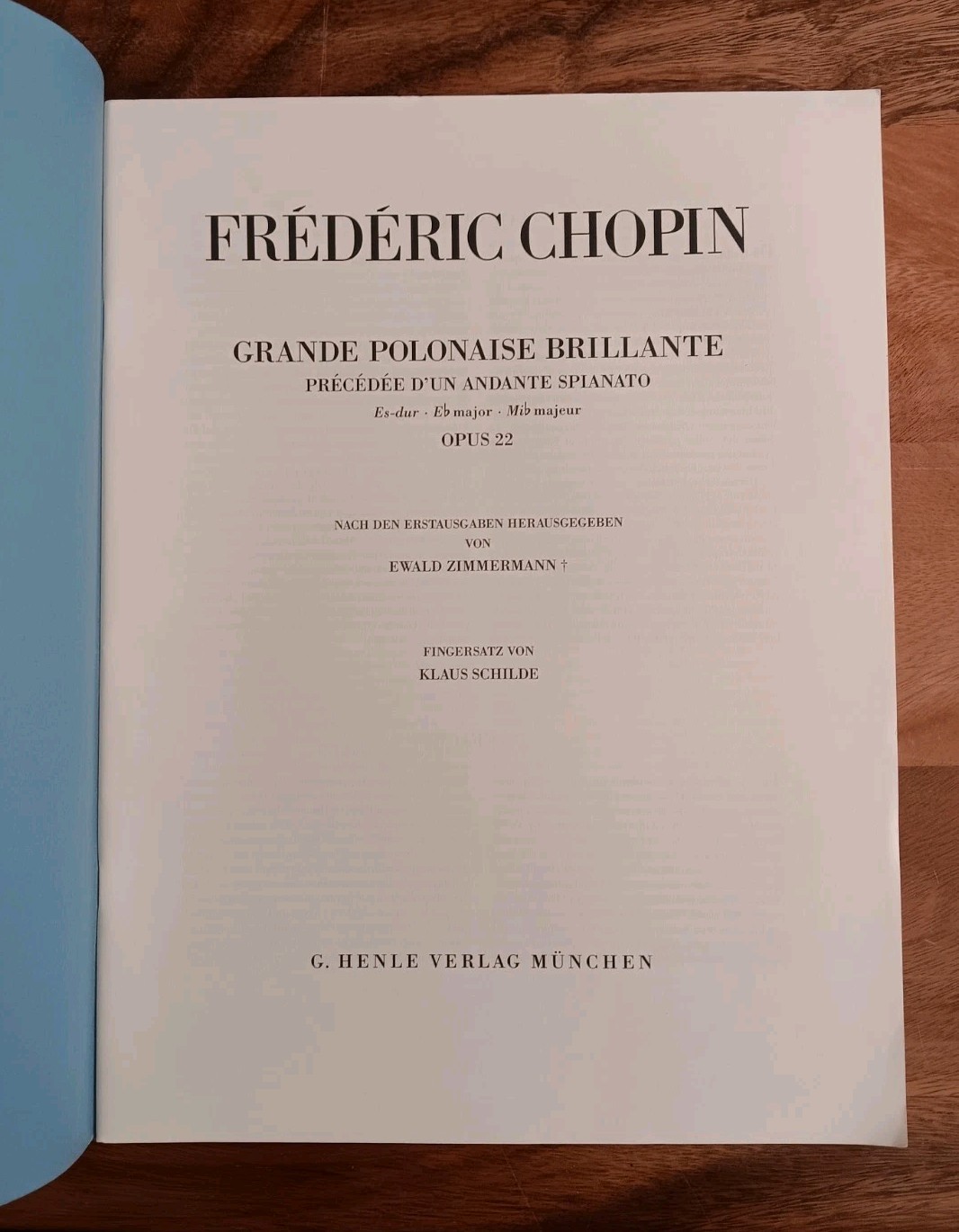 Spartiti Vintage Chopin Grande Polonaise Brillante Op. 22 foto 4