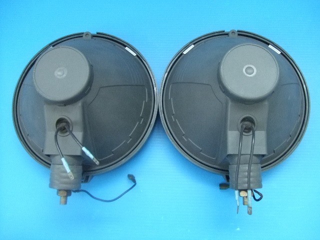CIBIE 22cm Large Round Fog Lamp H2 Bulb for Classic Pajero Apollo