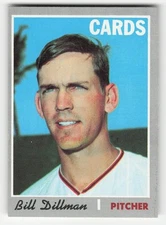 Bill Dillman 1970 Topps #386 St. Louis Cardinals Pr-Fr Glue