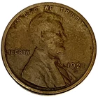 1921-S Lincoln Wheat Cent Penny VG Very Good | Better Date | Actual Coin - 2044
