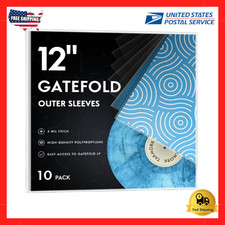 Gatefold Record Sleeves Albums Covers: 12 Inch Vinyl Record Outer Sleeves 3 - US