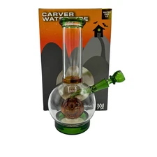 MJ Arsenal 7" Carver Halloween Pumpkin Tobacco Waterpipe Limited Ed
