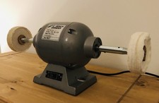 Heavy Duty Metal Bench Polisher Buffer - Polishing Machine Gold Silver Brass