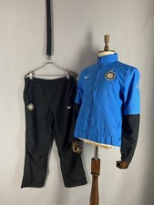 Nike Mens Tracksuit Size M Multicolor Polyester Long Sleeve Full Zipper