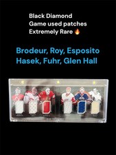 2015-16 Black Diamond Sixes Relic Booklets Game Worn 6 Patches All GOAT goalies