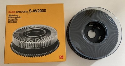 10 x Kodak Carousel S-AV 2000 Rundmagazin je. für 80 Dias
