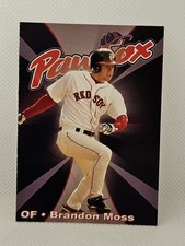 2007 Choice Marketing Brandon Moss Pawsox Excellent Condition Corner