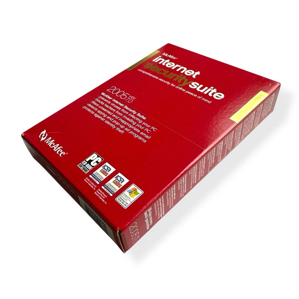 McAfee Internet Security Suite 2005 Version 7.0 - Vintage Software PC Win 98/XP - Image 4 of 4