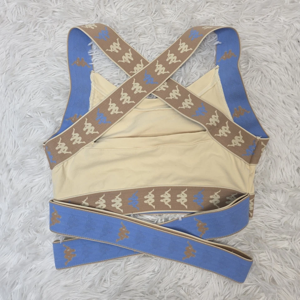 Sujetador Top Kappa Beige 222 Banda Ivohibe Talla M Foto 4 de 4
