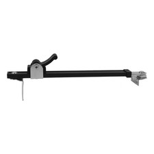 Black Aluminum Sliding Window Lock Security Bar for Home Use