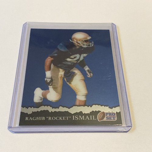 Raghib Rocket Ismail 2025 PRO SET METAL RETRO BLUE BRITE /25 Notre Dame Cowboys
