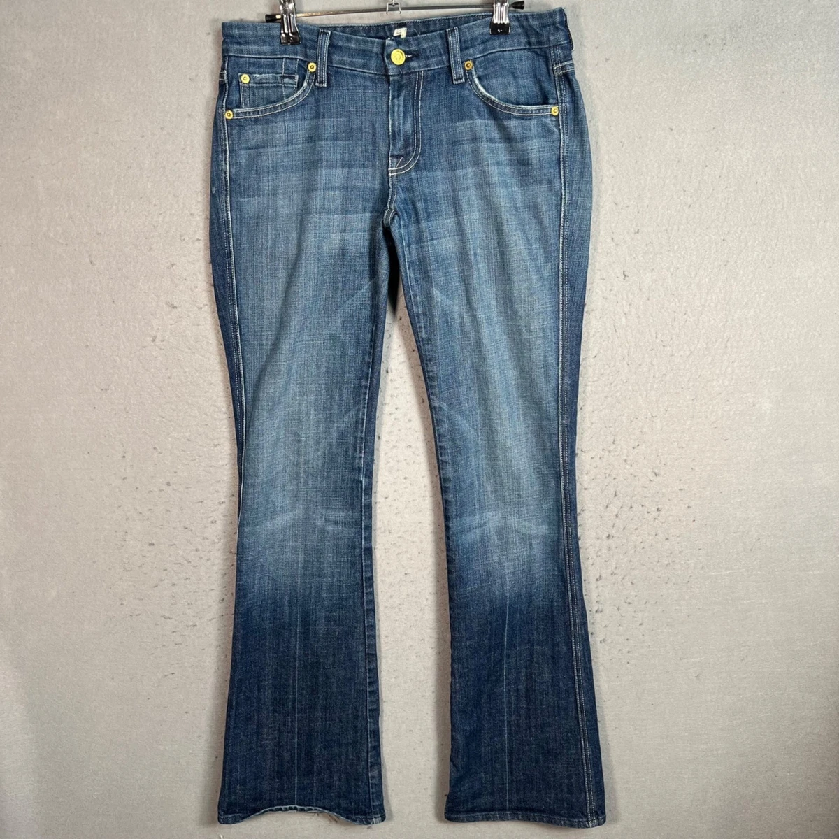 Jeans 7 For All Mankind – Bootcut Femme – Taille 31x34 – Couleur Killer Fade – Occasion Très Bon état
