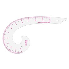 12 inch Plastic Comma Shape French Curve Ruler for Pattern Making Sewing