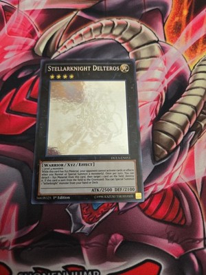 Stellarknight Delteros (Ghost Rare) DUEA-EN053 Duelist Alliance 1st Edition