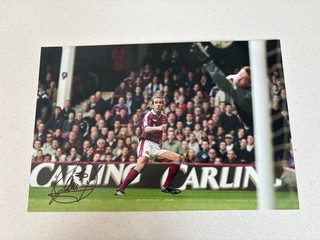 Paolo Di Canio Signed West Ham United Photo West Ham Autograph COA