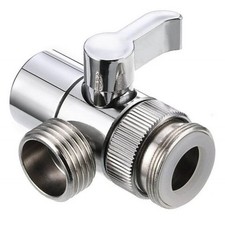 Diverter Valve Water Tap Connector Faucet Adapter Kitchen Sink Splitter