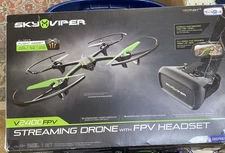 2016 Toys R Us Exclusive Sky Viper V2400FPV Streaming Drone with FPV Headset