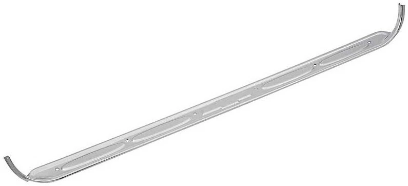 Juego de placas de umbral de puerta de acero inoxidable OER con pajarita para camionetas Chevy 1960-1966 Foto 4 de 4