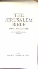 Jerusalem Bible: JB Popular Hardback Bible (JB Bible) - Jerusalem Bible