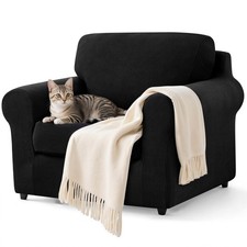 3 Pieces Stretch Sofa Slipcover Sets Couch Cover Sets Backrest Cushion Covers...