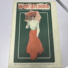 1902 The Ladies' Home Journal Magazine / September / Helen Keller / Antique