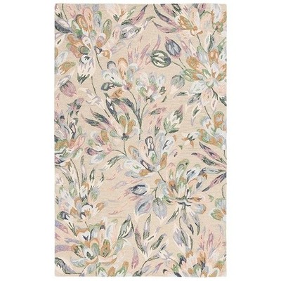Handmade Premium Collection Wool Rug Loop Pile Color Multi Hand Tufted Carpet