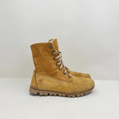 Timberland Wheat Brown Lace-Up Work Boots Timberland Premium 6 main image 4