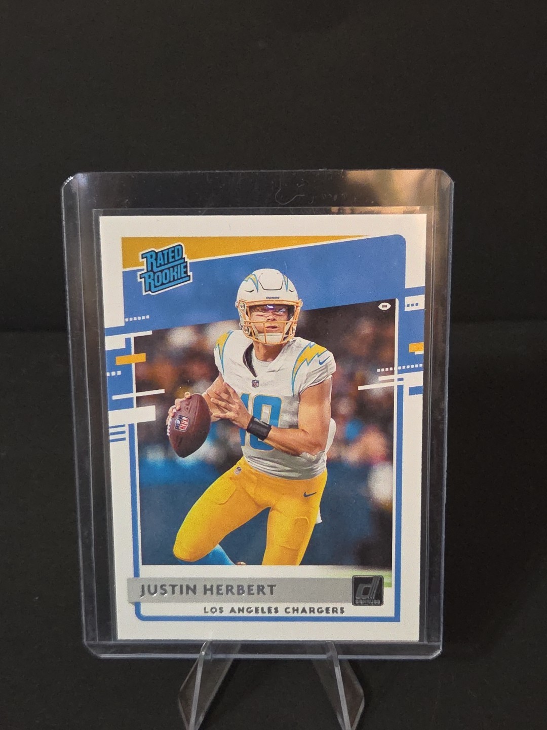 2020 Panini Donruss - Rated Rookie Justin Herbert #303 (RC)