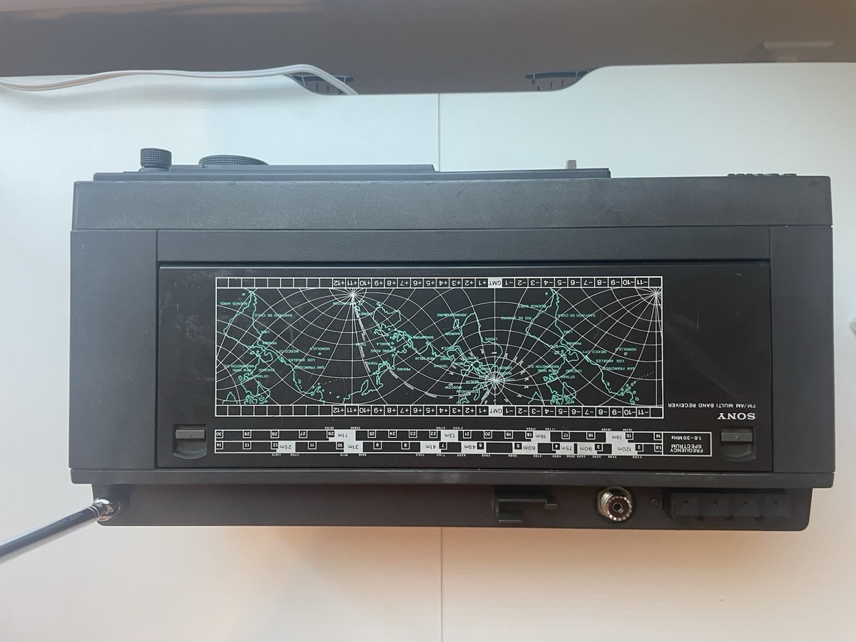 Sony ICF-6700w FM/AM Multi Band Receiver | eBay