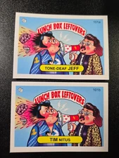 WWE WWF Honky Tonk Man Jimmy Hart Garbage Pail Kids Spoof Lunch Box Leftovers