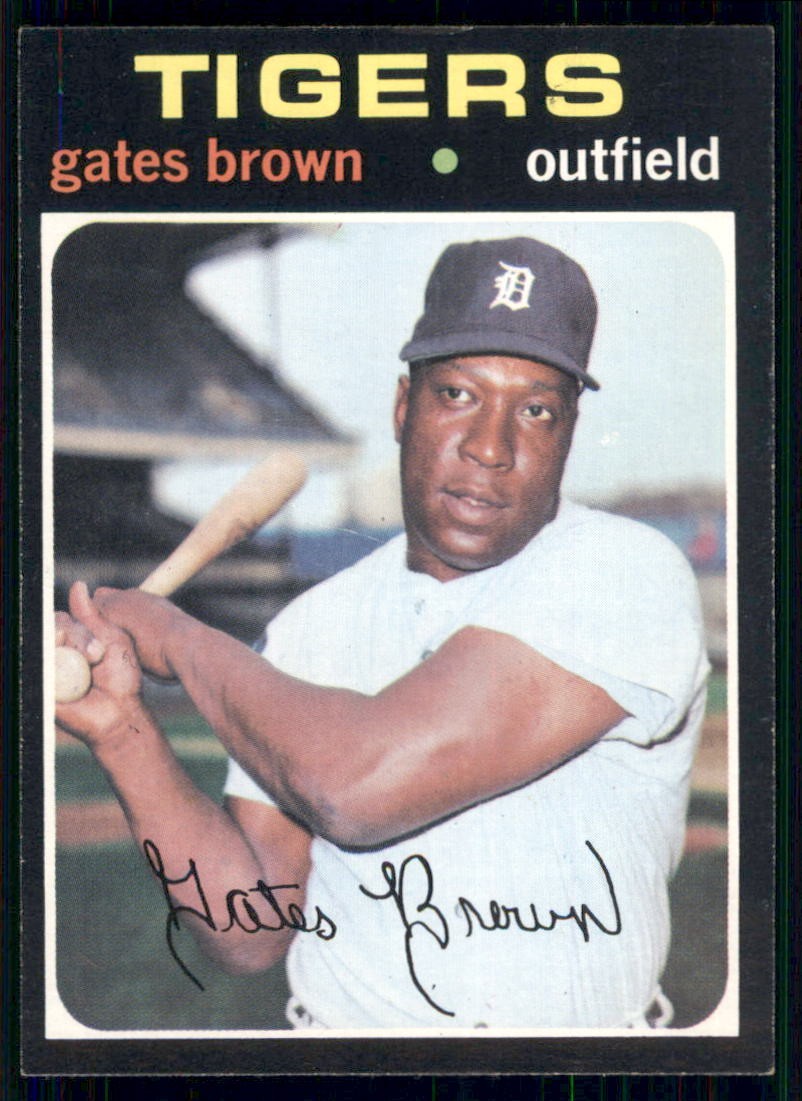 1971 Topps #503 Gates Brown