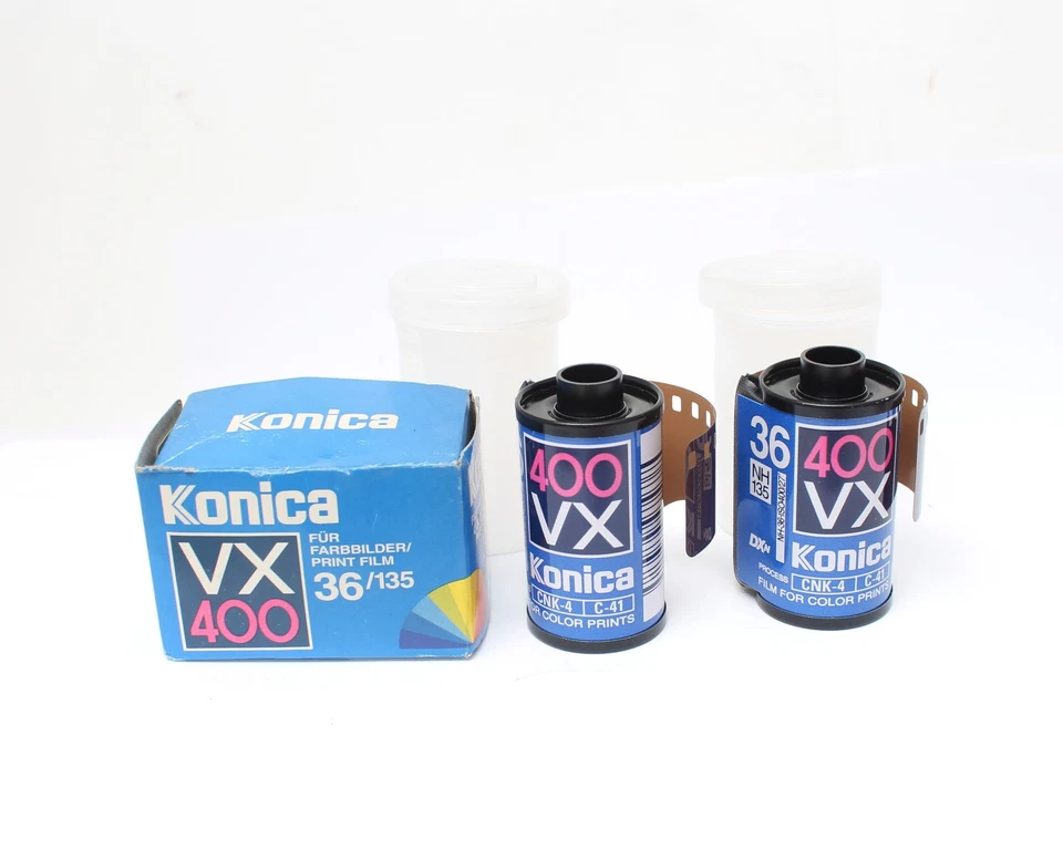 2 x Konica VX 400, 36/135 Farbbilder, Film 1999-OVP. Nr.528 - Bild 1 von 4