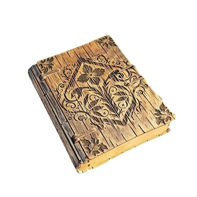Boîte De Rangement En Forme De Livre, Style Rustique, Pour Ranger Petits Objets - Photo 1/4