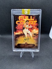 2025-26 Topps Three 3 Tyrese Haliburton Full Court Signs Bronze Auto /25 Pacers