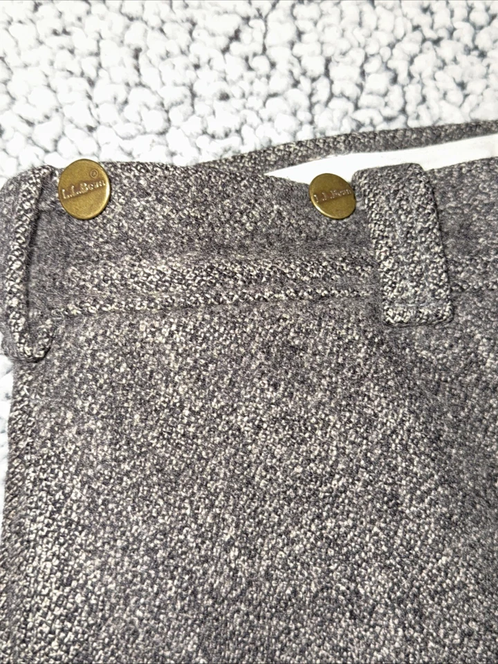 Calça de feijão masculina 36X31 lã pesada vintage LL caça ao ar livre - Imagem 3 de 4