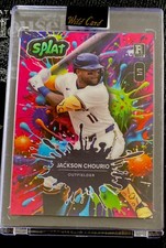 2024 Wild Card Splat Baseball - Jackson Chourio - Rainbow Splat - 1/1 Rookie