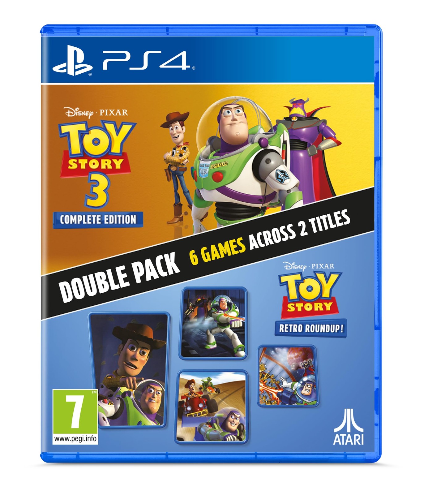 Toy Story: Retro Roundup! + Toy Story 3 Complete Edition Double Pack PS4 - NEW - Image 3