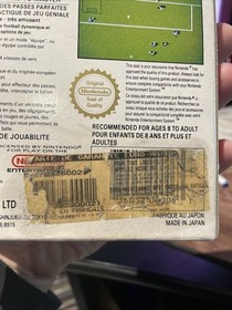 Jeu Nintendo NES Kick Off