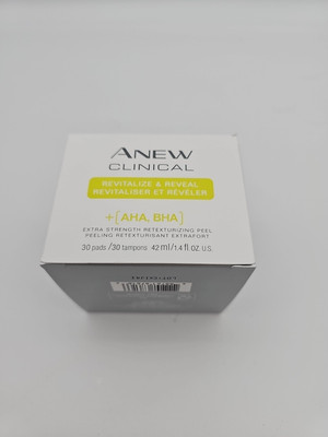 new AVON Anew clinical revitalize reveal AHA BHA extra strength peel - 1.4 oz