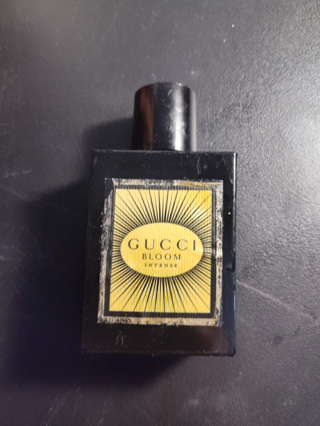 Gucci Bloom Intense EDP 3.3 oz 100 ml Unbox See PictureSmthing sticky on the bottle cleaned but still lil stic