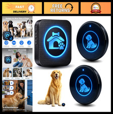 Wireless Dog Door Bell for Potty Training, 1000ft Range, Waterproof, 60 Melodies