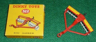 Dinky Toys 322 Scheibenegge Made in England by Meccano LTD.