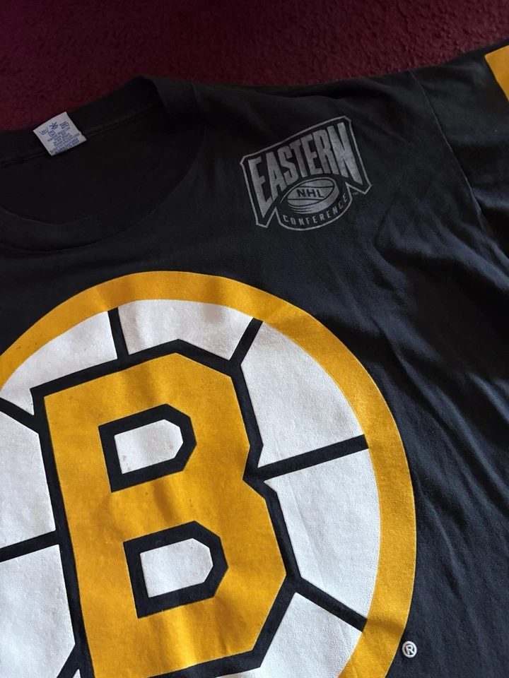 Camiseta DE COLECCIÓN Salem Sportswear Boston Bruins Talla L Camiseta Puntada Única 1994 Foto 2 de 4
