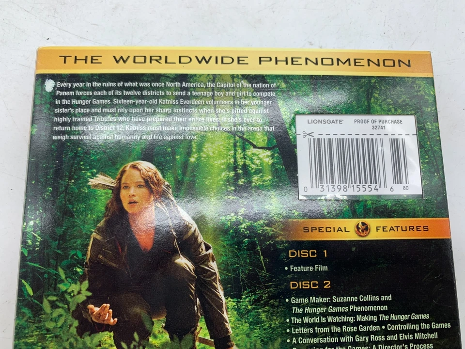 The Hunger Games 2-Disc Blu-ray 2012 - Image 3 of 4