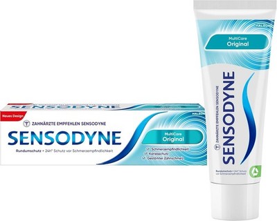 Sensodyne Zahncreme Multicare Original 75ml Packung