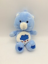Vintage Care Bears Plush Grumpy Bear Blue Clouds 2002 - 13 TLC READ
