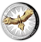 2024 Wedge-tailed Eagle 10th Ann 1oz Silver Proof High Relief gilded